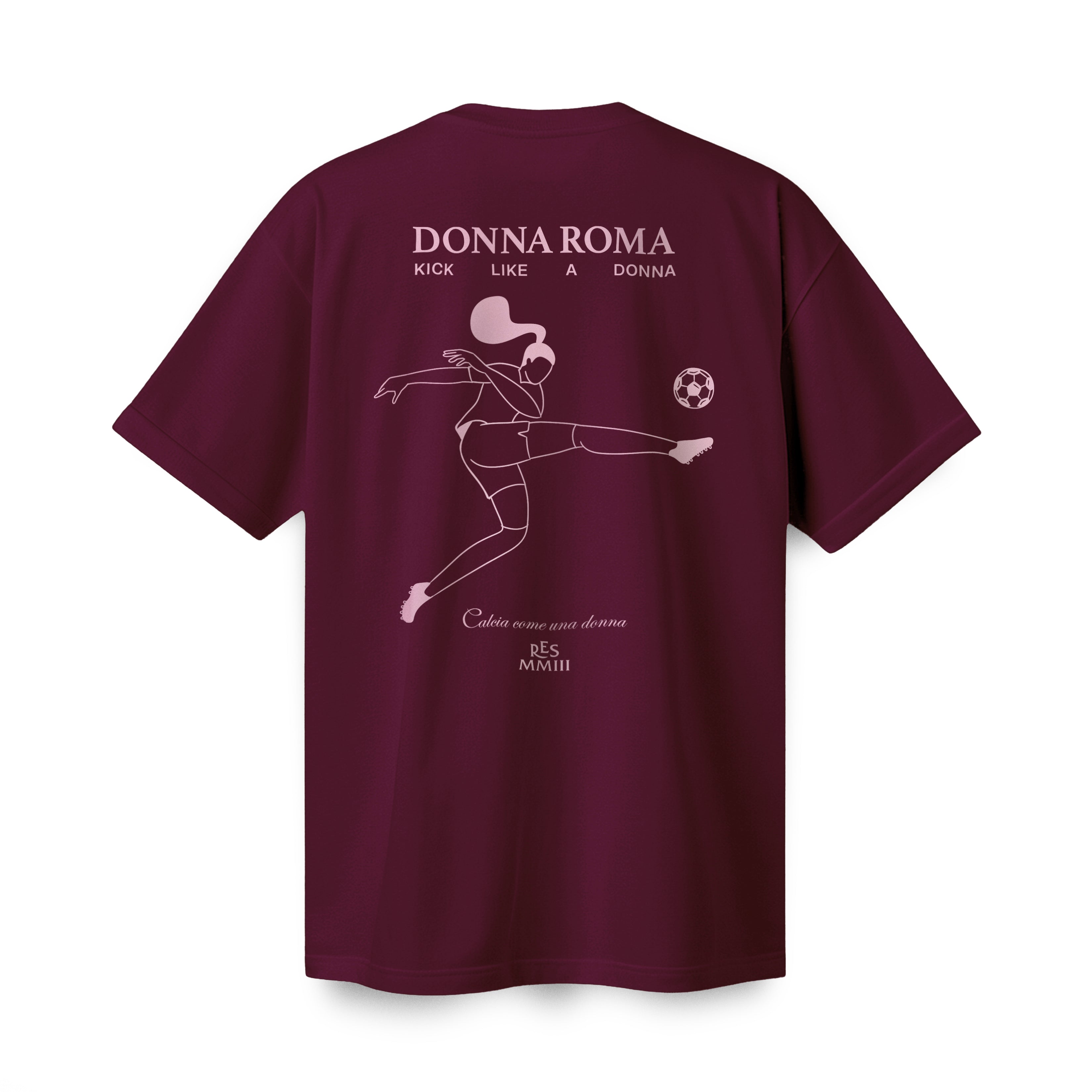 Burgundy Tee