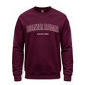 Burgundy Crewneck Sweatshirt