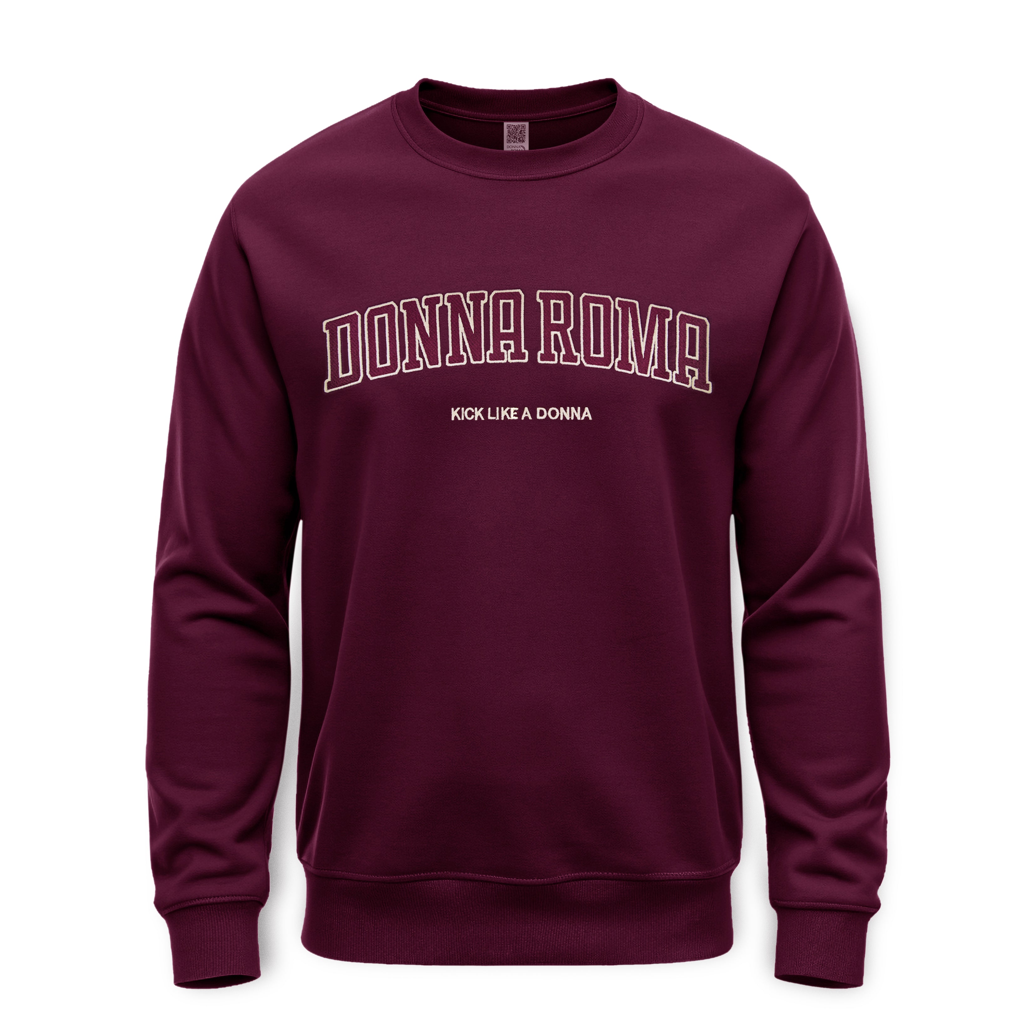 Burgundy Crewneck Sweatshirt